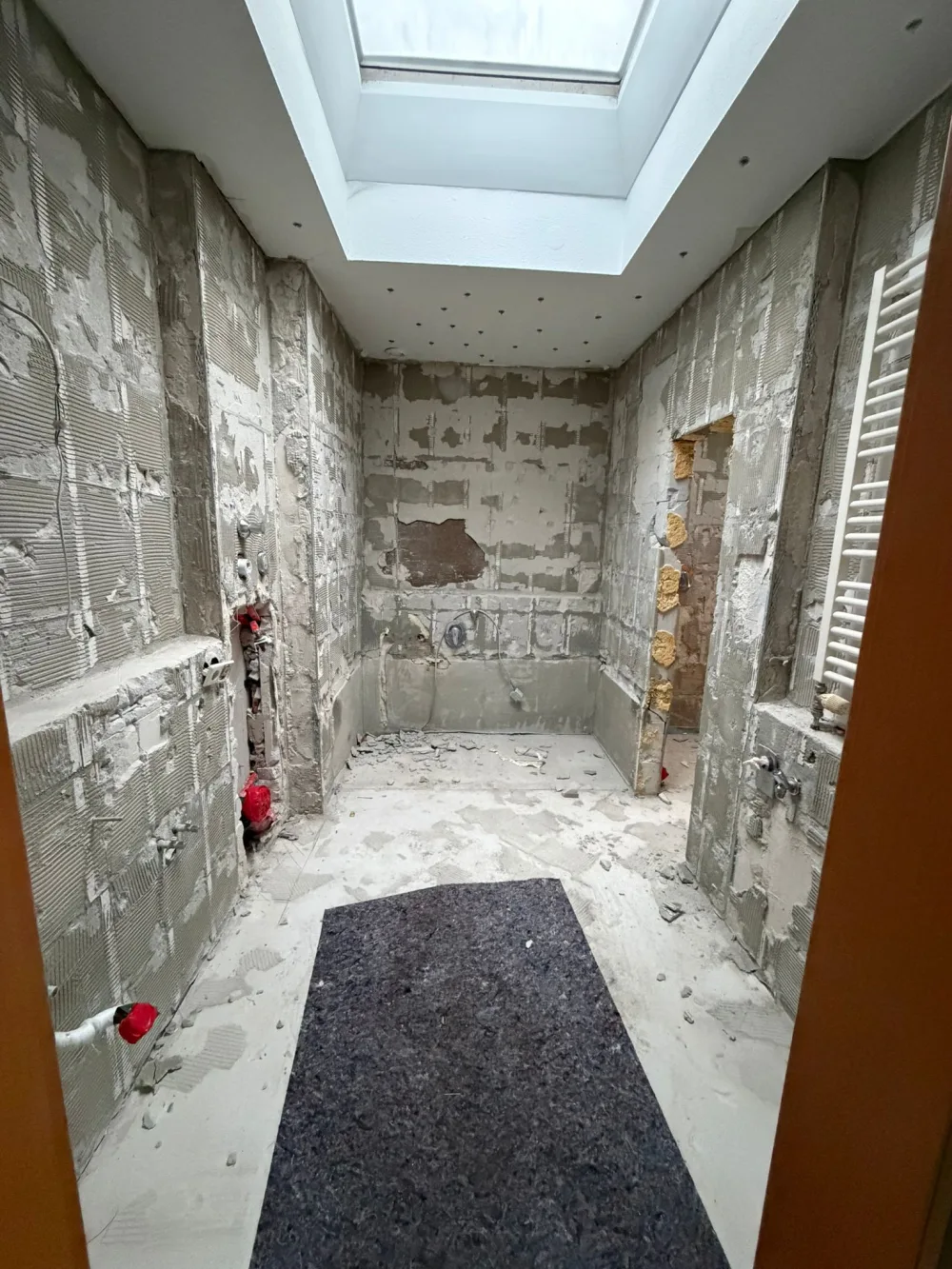 Badezimmer Baustelle